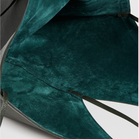 Mansur Gavriel Soft M Hobo, Seaweed - Picture 4 of 9